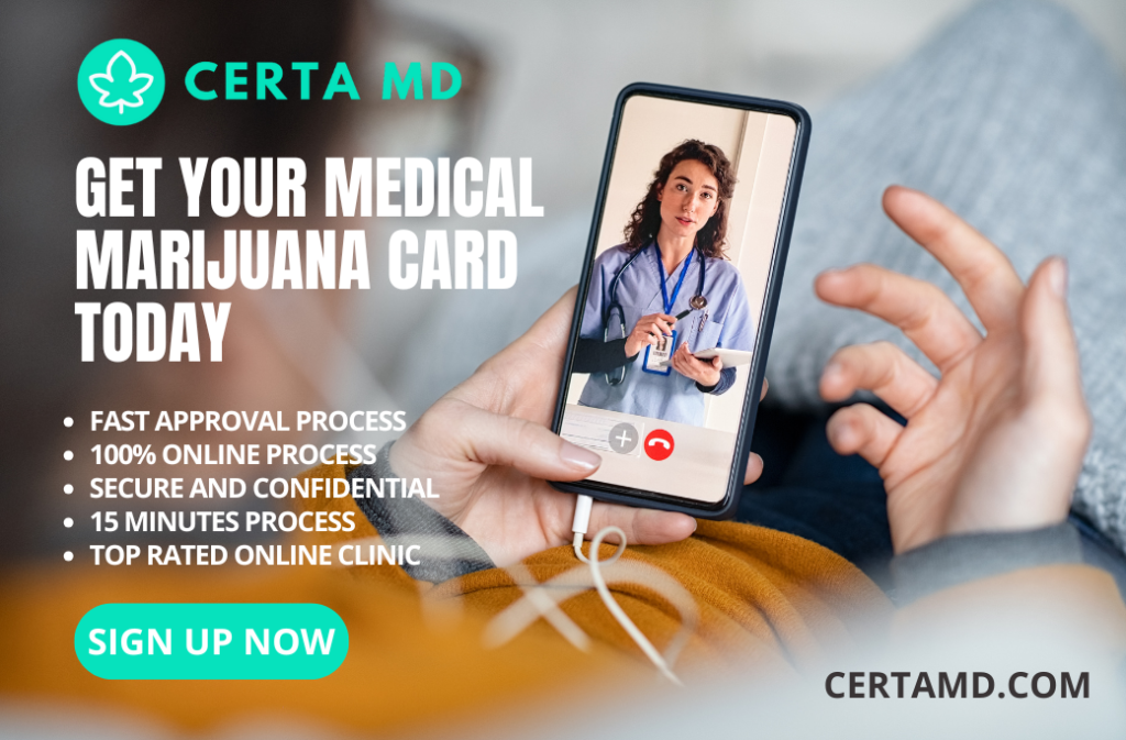 CertaMD get medical marijuana card