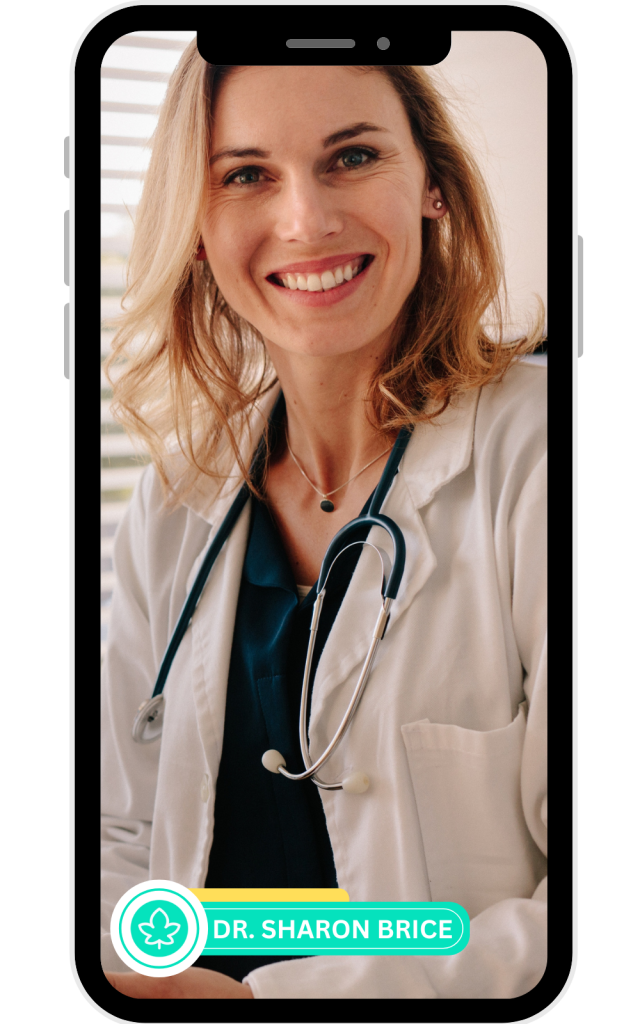 DR. Sharon Brice talking to patients